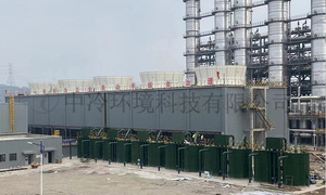 青海亚洲硅业硅材料逆流式冷却塔